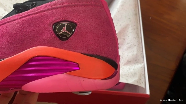 14 Jordan Pink Low Shocking (W) DH4121-600 Retro 0811